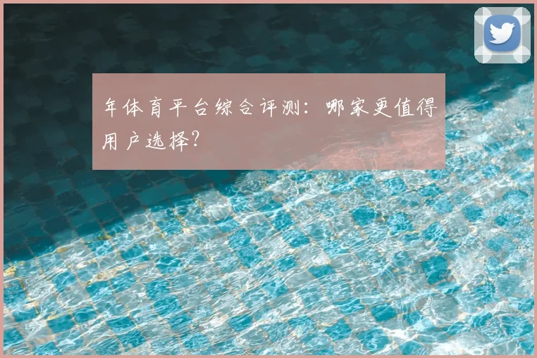 年体育平台综合评测：哪家更值得用户选择？